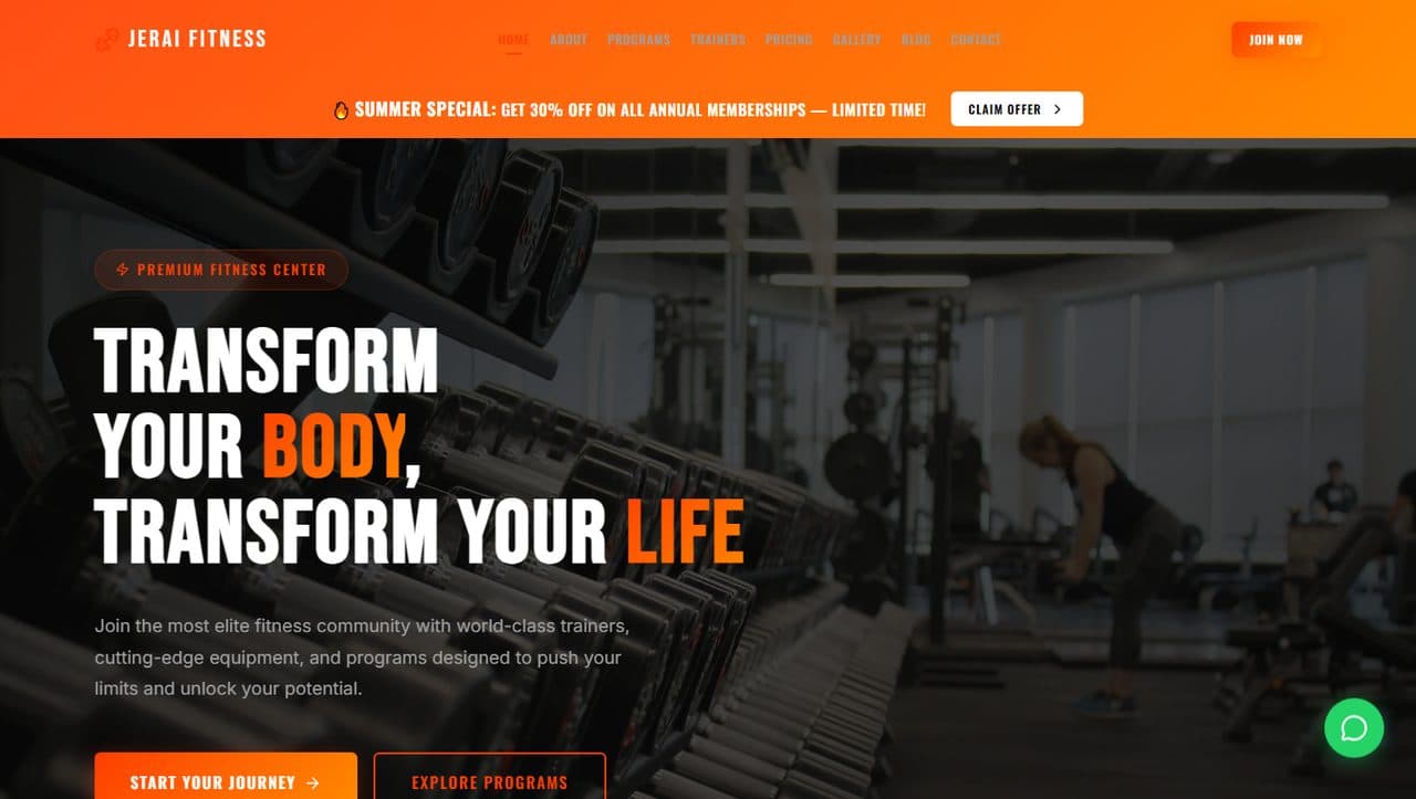 Jerai Fitness screenshot